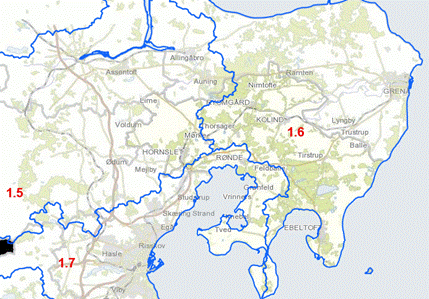 Vandplanernes Hovedområde